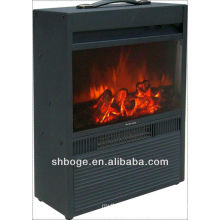 portable/insert indoor decorative imitation electric fireplace(with mantel)